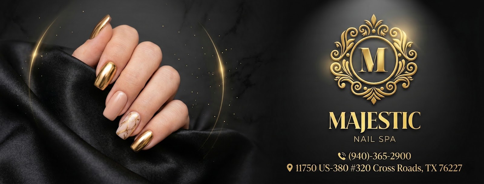 Majestic Nail Spa logo